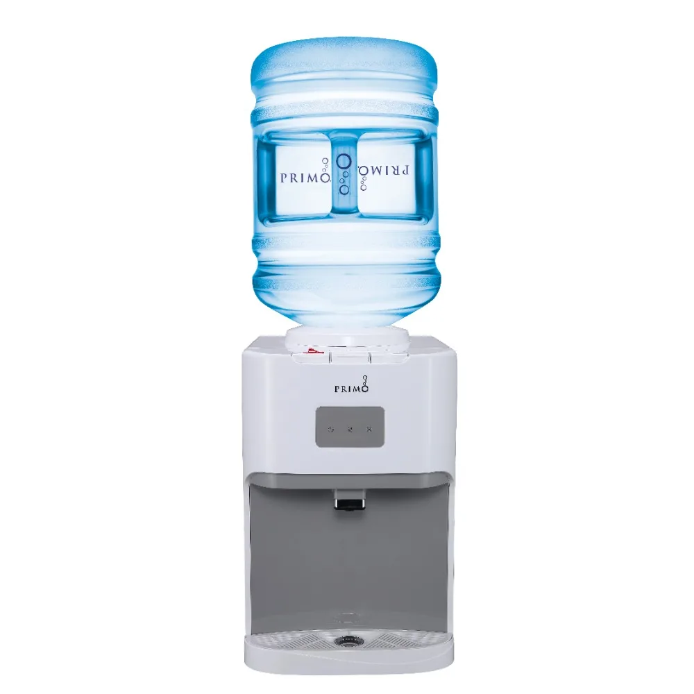 

Deluxe Countertop Water Dispenser Top Loading Electric Water Cooler Hot/Cold/Room Temp Drink Heater Treatment Appliances Home