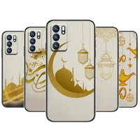 retro style muslim party eid for realme c3 case soft silicon back cover oppo realme c3 rmx2020 coque capa funda find x3 pro c21