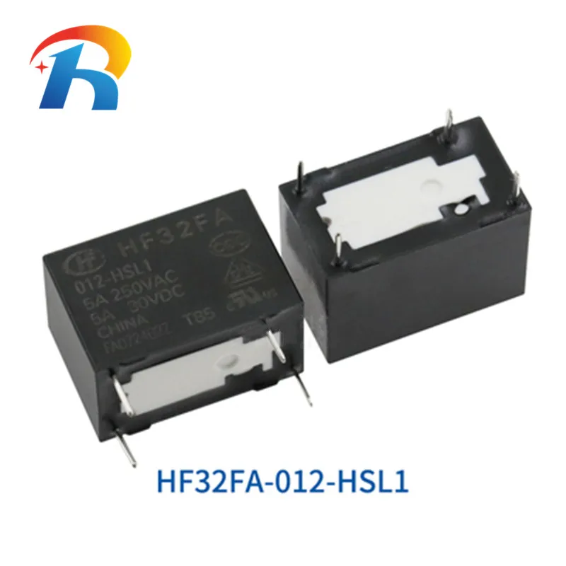 Силовое реле HF32FA- 5 В 12 В 24 В -HSL1 HF32FA-005-HSL1 HF32FA-012-HSL1 HF32FA-024-HSL1 4Pin 5A 250 В переменного тока реле
