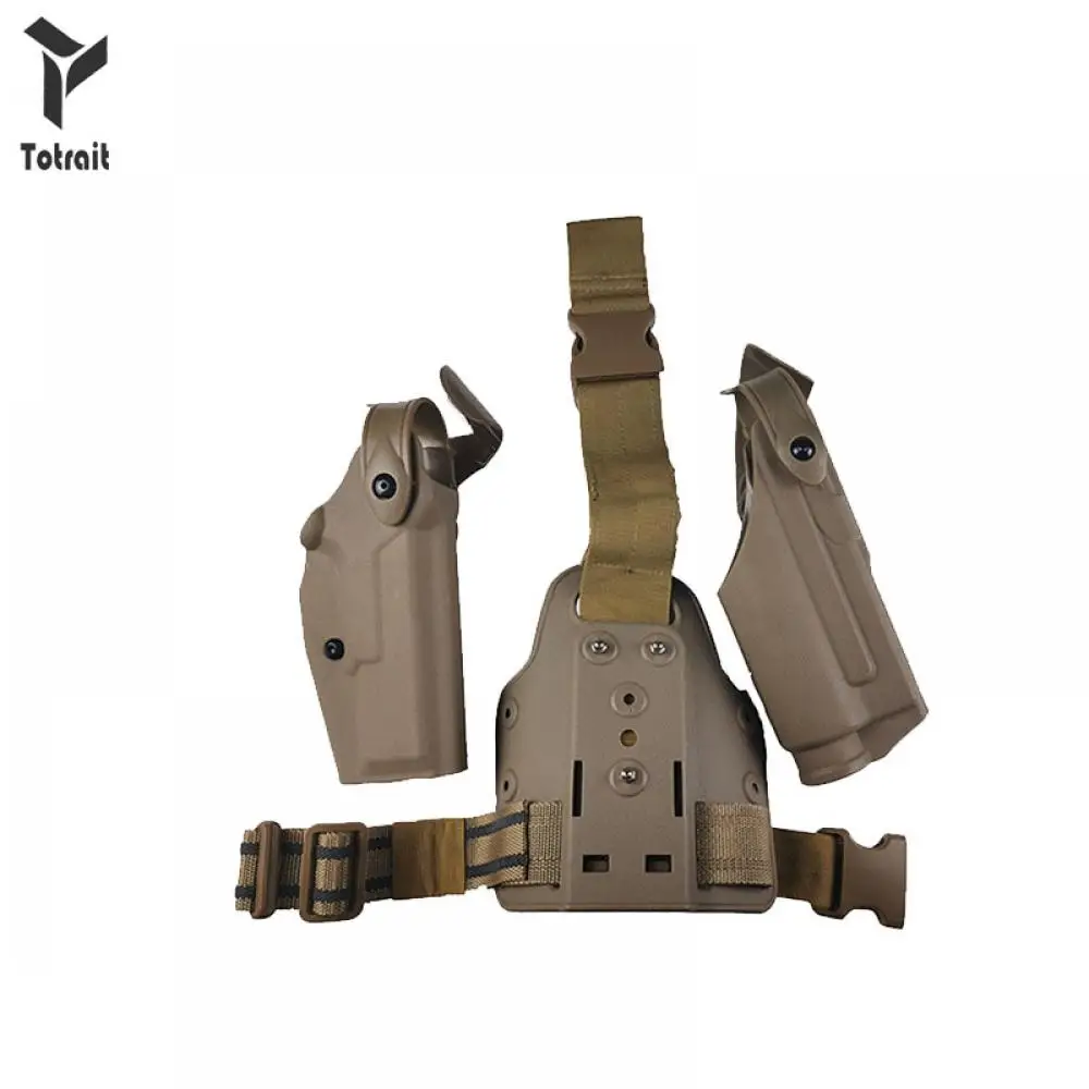 Totrait Tactical New High Quaity Airsoft Leg Gun Holster Case For Glock 17 19 Hunting Gun Holster