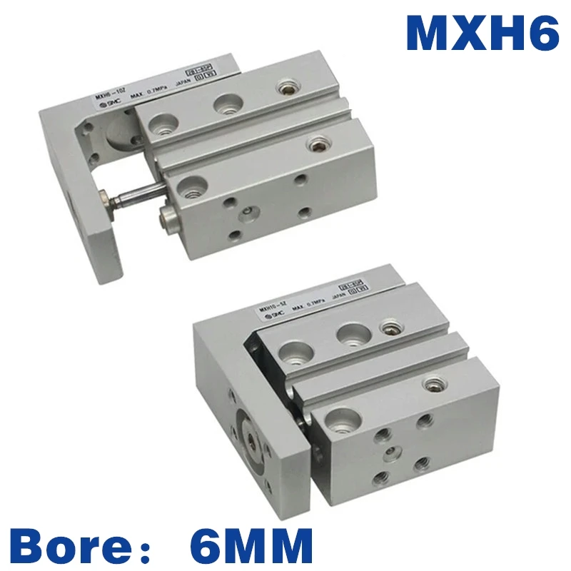 Фото Пневматический компактный цилиндр MXH MXH6-5 10 15 20 25 30 40 50 60 двойного действия MXH6-5Z 10Z 15Z 20Z 25Z 30Z 40Z 50Z 60Z №1