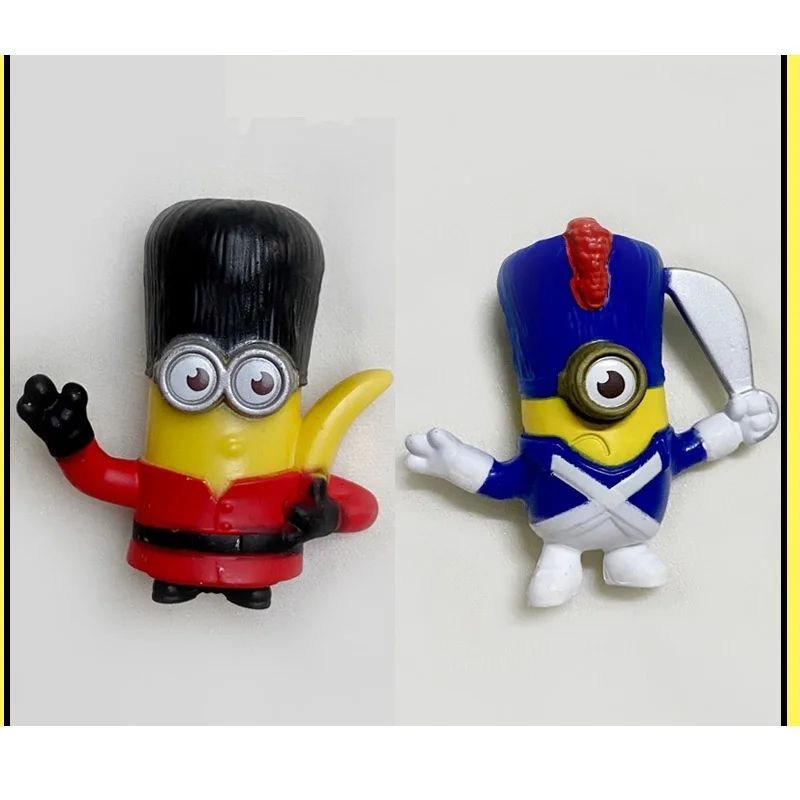

McDonalads Minionqs Figure Despicablle Doll Model Me Ornaments Accessories Children Collection Present