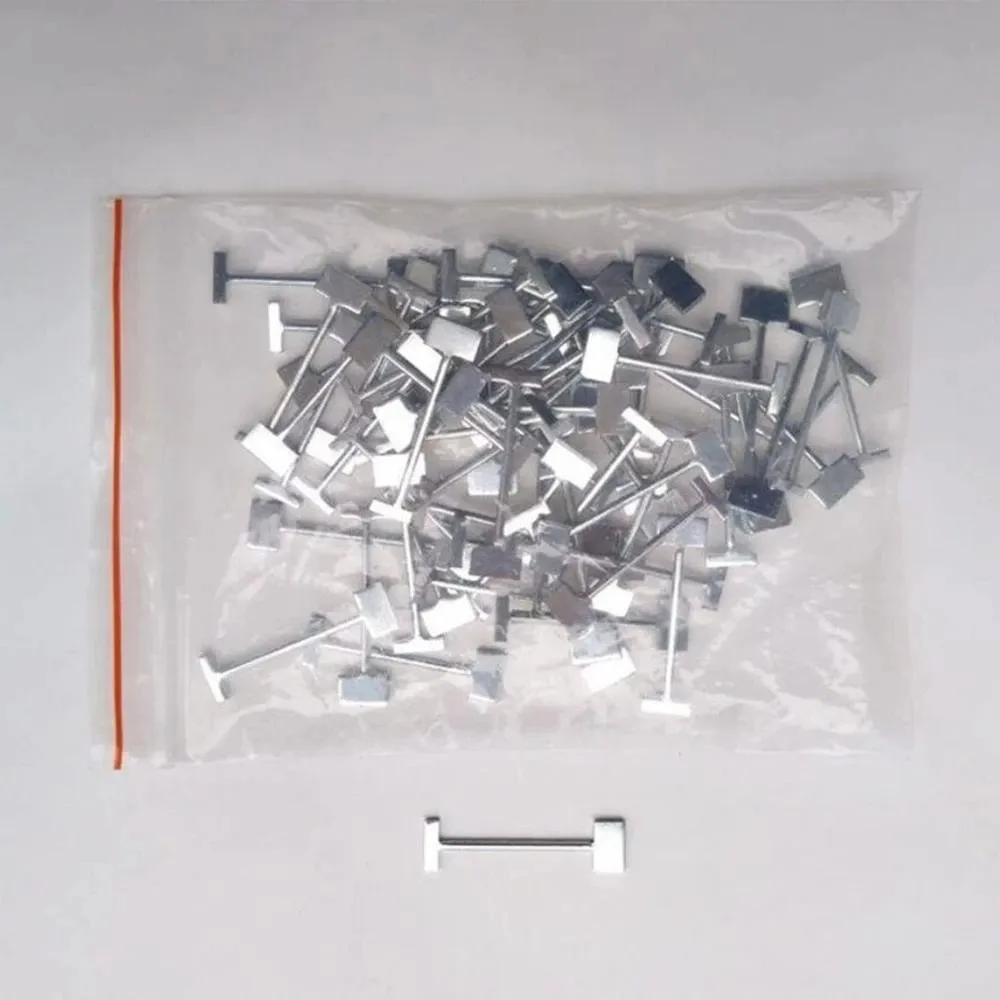 

100pcs Tile Leveling System Replace Steel Needle Ceramic Tile Leveling Device Leveler Adjuster For Flooring Wall Tiles Tools