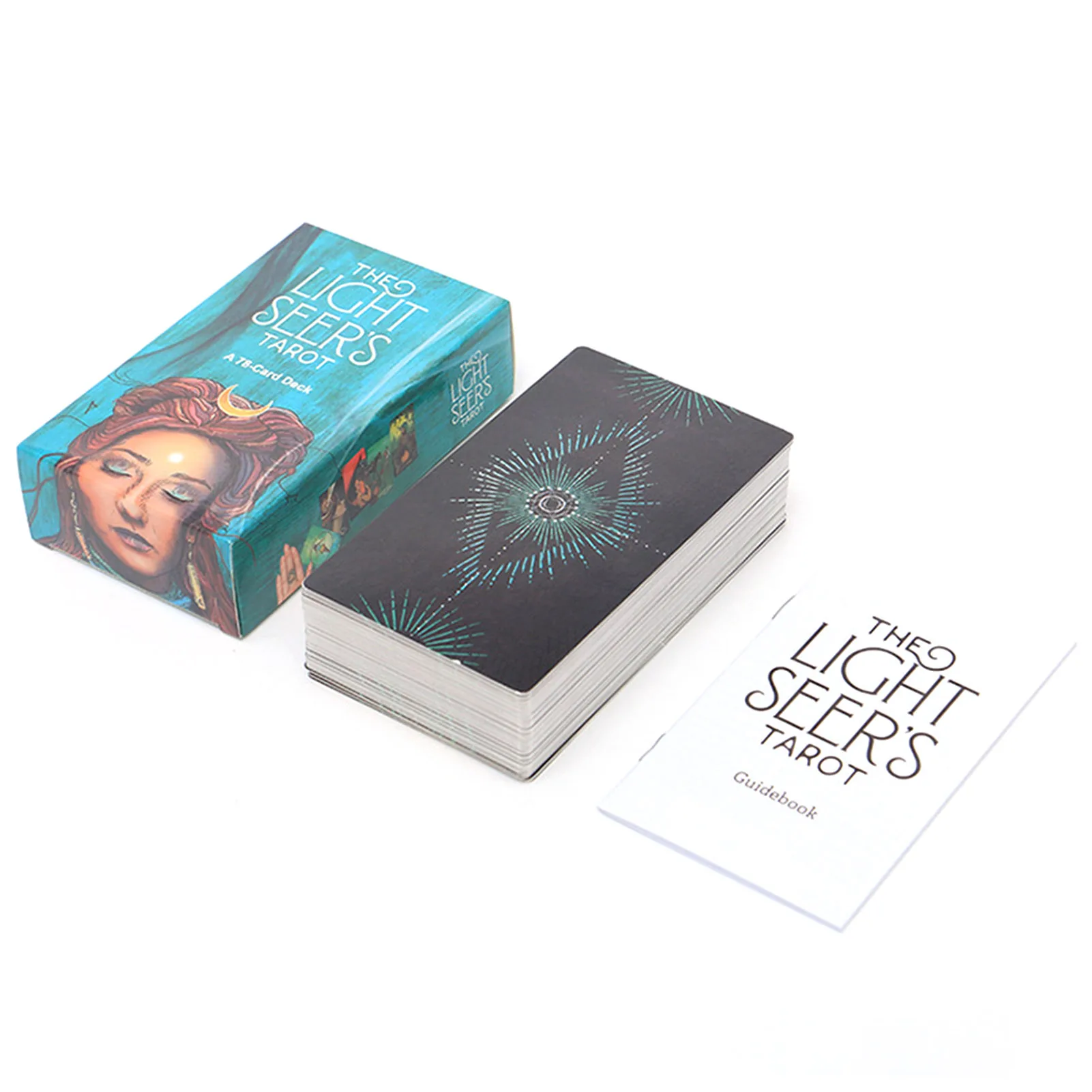 

78pcs Light Seer's Tarot Card Tarot Deck Board Game Oracle Playing Board Game Family Home Party Supplies Full English Version