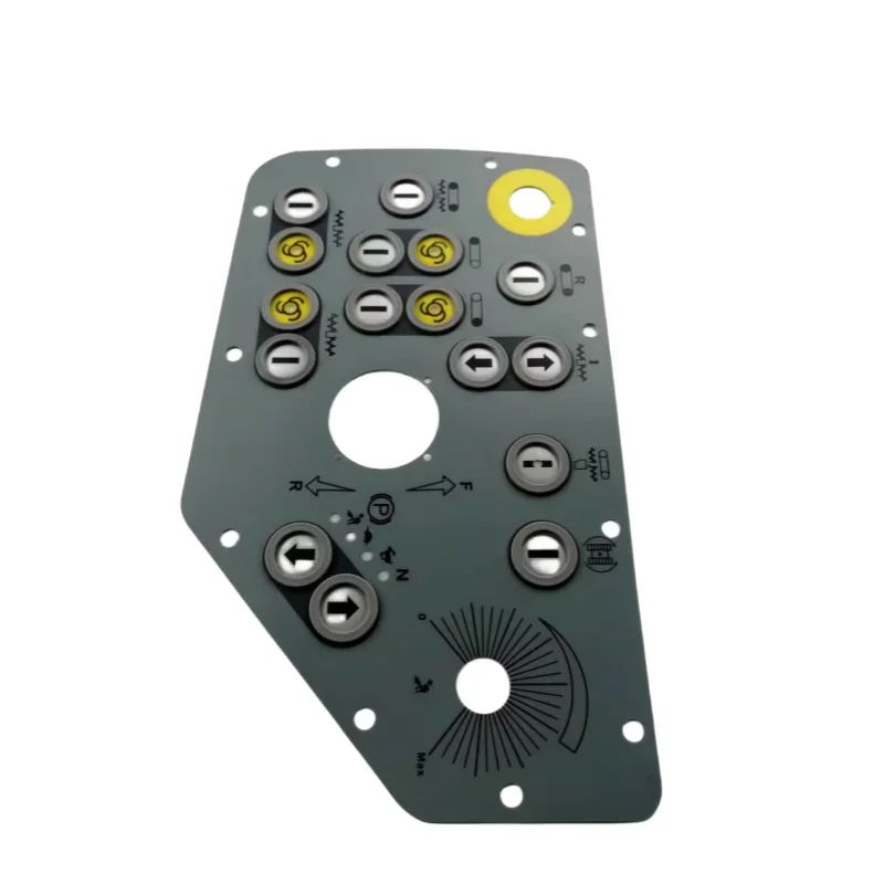 Асфальтоварка Детали машины Панель управления ПЛЮС Пленка левая