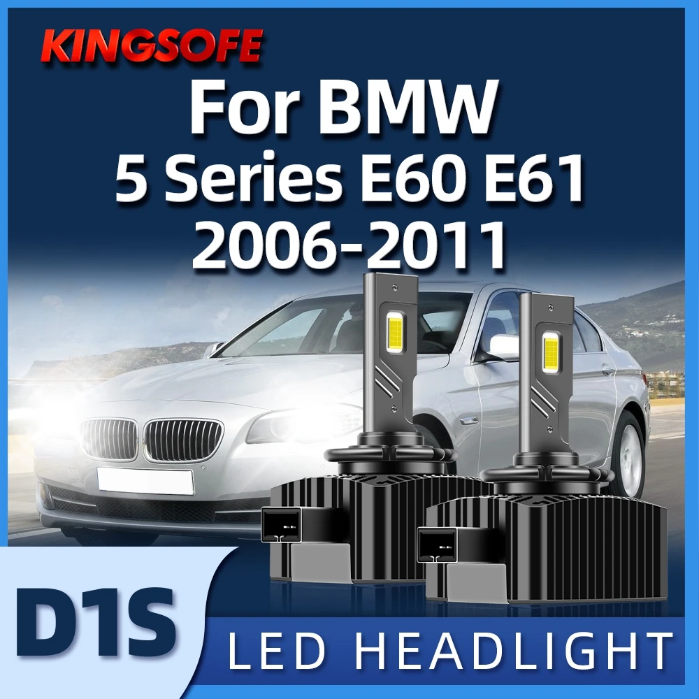 

Roadsun 110W D1S светодиодный автомобильные фары HID лампа 6000 лм Turbo Lamp 2006 K для BMW 5 серии E60 E61 2007 2008 2009 2010 2011