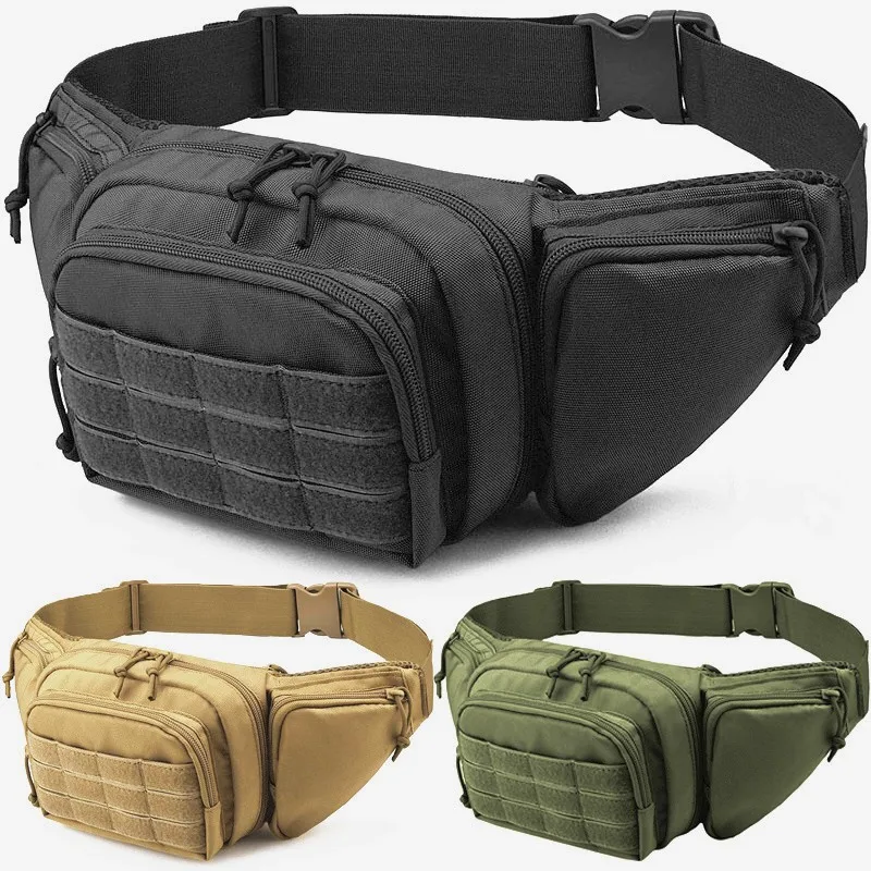 Tactical Waist Pack Nylon Bodypack Hiking Phone Pouch Outdoor Sports Army Military Hunting Climbing Camping Belt Cs Airsoft Bags