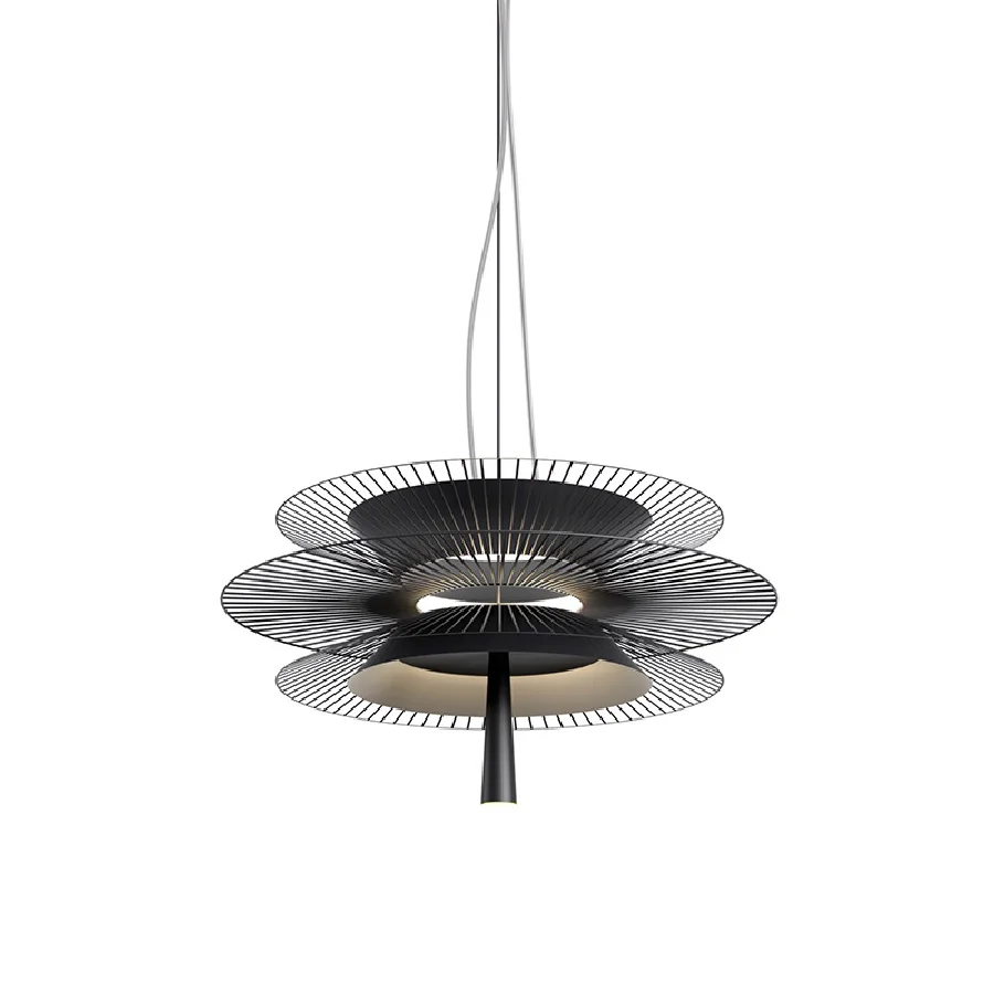 

New Modern Creative Hollow Led Pendant Light Home Decoration Suspension Luminaire Lustre Dining Chandelier for Living Room Villa