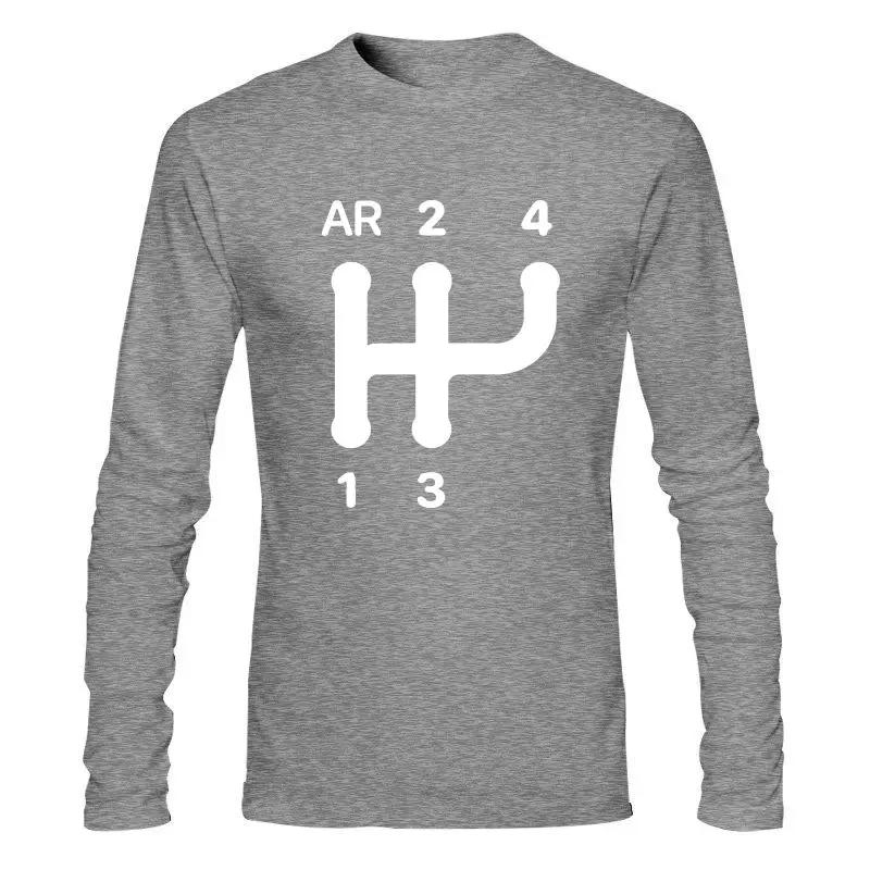 

Man Clothing New Printed Men Cotton T-Shirt 2CV Gear Shift Pattern Women