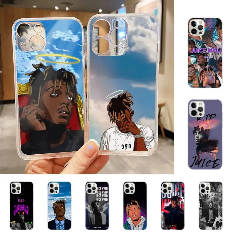 

Rap Juice WRLD 999 Phone Case For Iphone 7 8 Plus X Xr Xs 11 12 13 Se2020 Mini Mobile Iphones 14 Pro Max Case