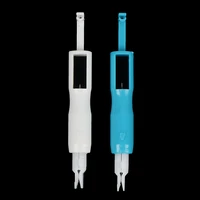 1pc auto sewing machine needle threader diy quick sewing needle changer household embroidery needle threading device