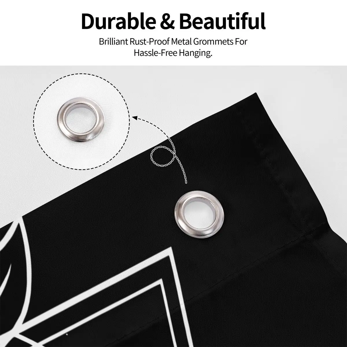 Seele Белый логотип Прапор гордости Печатный подарочный баннер для дома и улицы 90x150