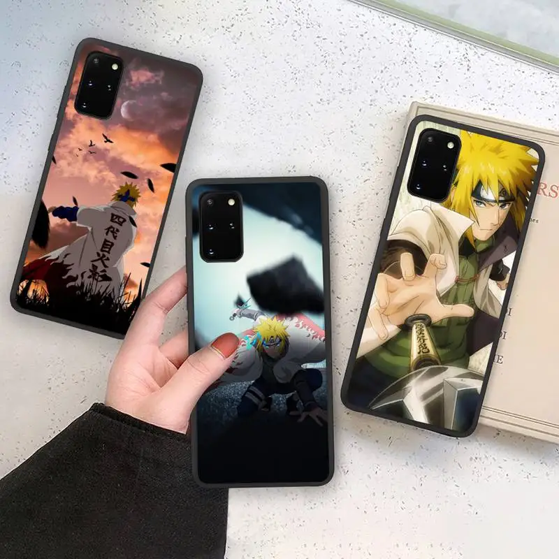 

Anime Naruto Minato Namikaze Phone Case Soft For Samsung Galaxy Note20 ultra 7 8 9 10 Plus lite M21 M31S M30S M51 Cover