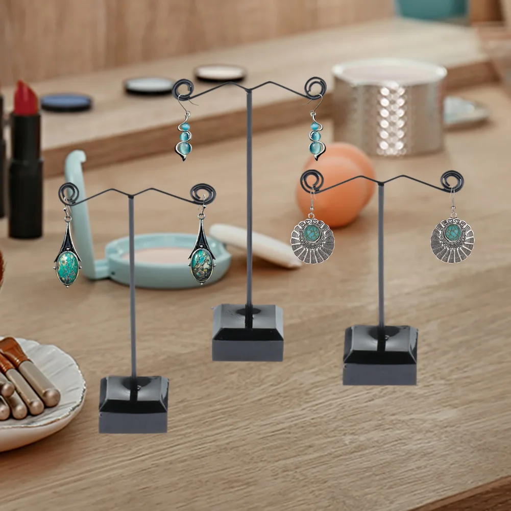 

Акриловая металлическая стойка-вешалка для сережек-гвоздиков, вешалка для ювелирных изделий, аксессуары для хранения