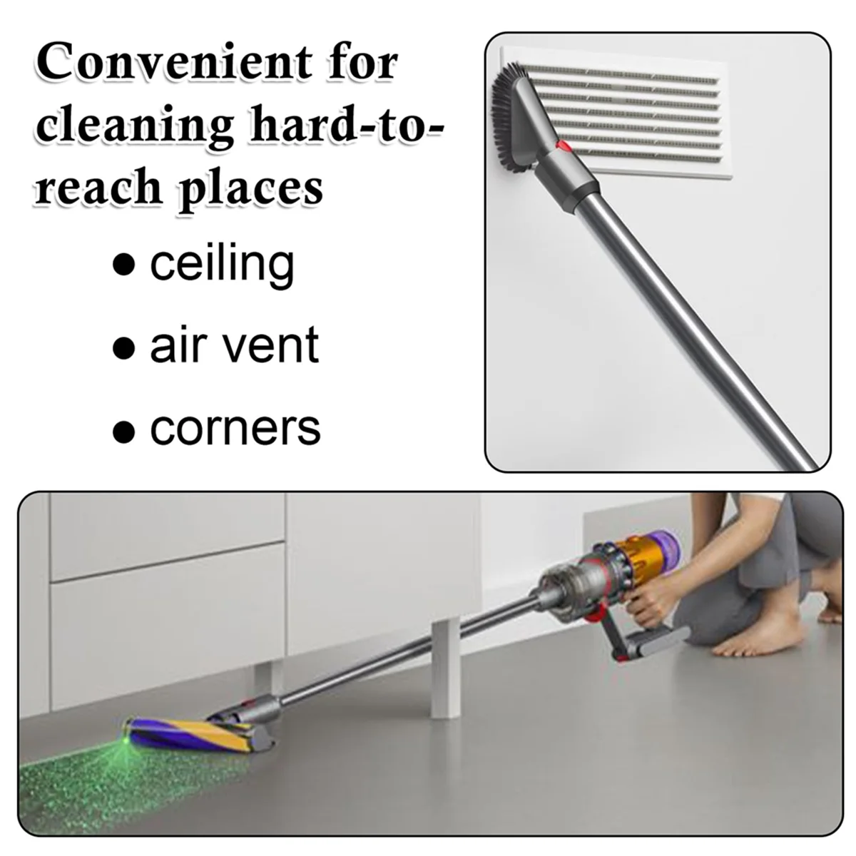 Удлинитель для пылесоса V10 Digital Slim/V12 беспроводная палочка быстрого снятия с