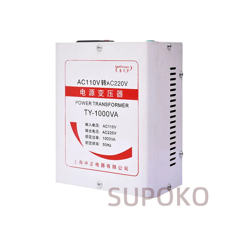 

Преобразователь напряжения 110 В переменного тока в 220 В 500 Вт, трансформатор, дорожный трансформатор, конвертер с автоматической системой за...