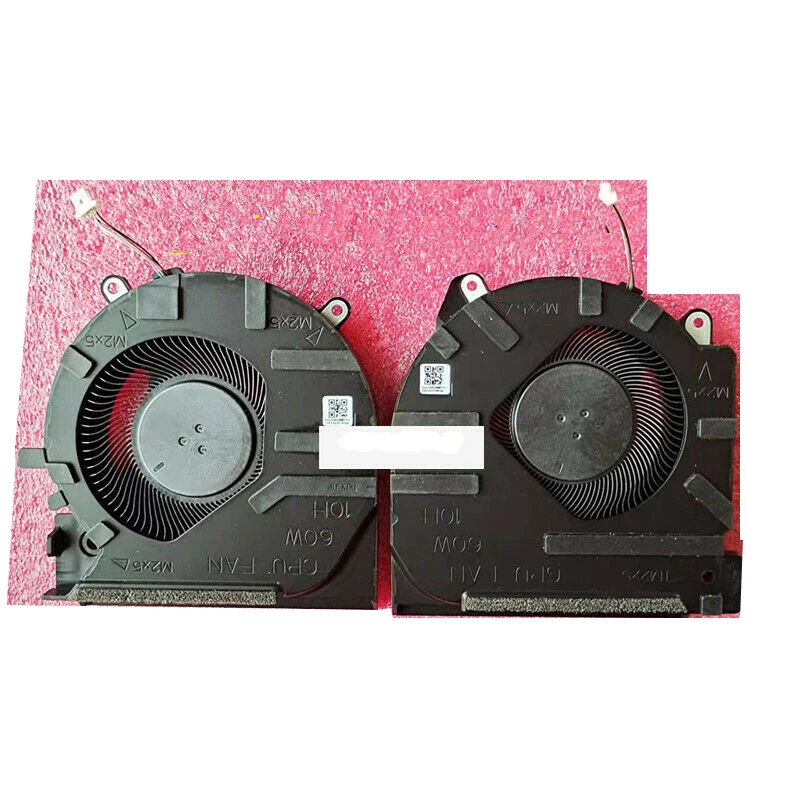 

New CPU Cooling Fan and GPU Cooling Fan For HP 16.1 inch Gaming Laptop PC 16-d000 16-D TPN-Q263 60W Version