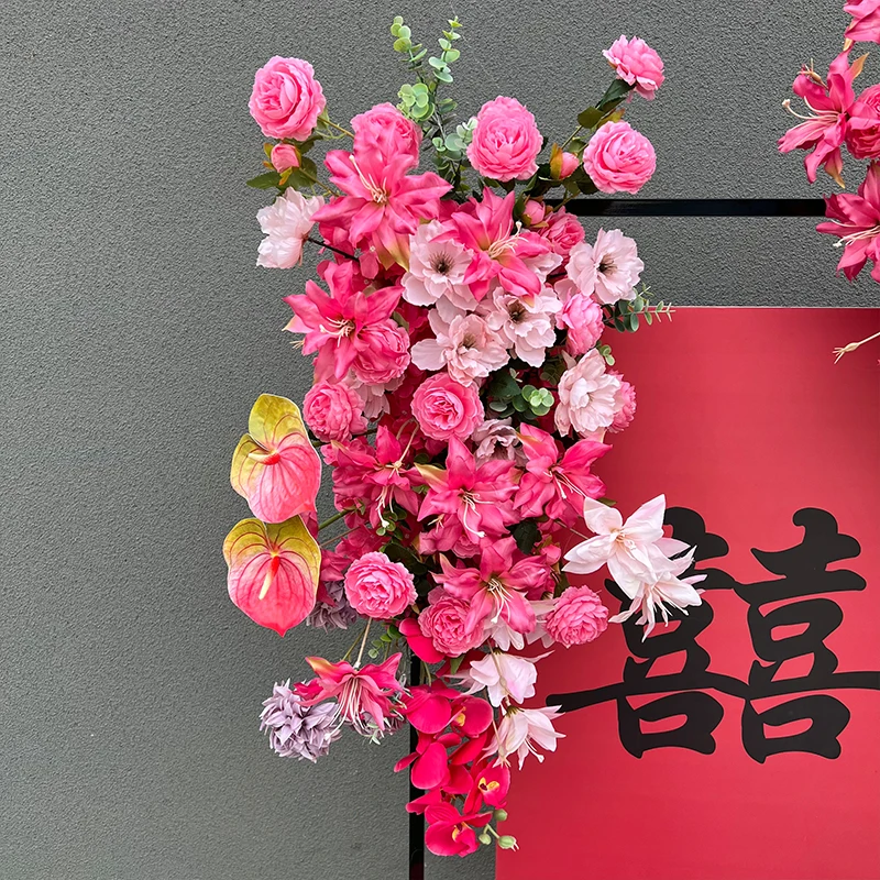 Роза искусственный цветок искусственная задняя подвеска задний фон ведущий