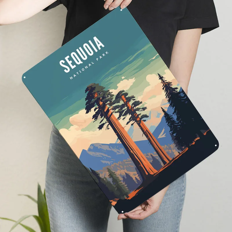

Металлический плакат Sequoia National Park