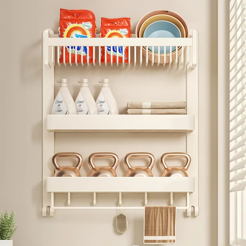 Прямая продажа модная кремовая вешалка для ванной комнаты многофункциональная