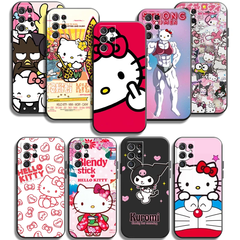 

TAKARA TOMY Hello Kitty Phone Cases For Samsung Galaxy A21S A31 A72 A52 A71 A51 5G A42 5G A20 A21 A22 4G A22 5G A20 A32 5G A11