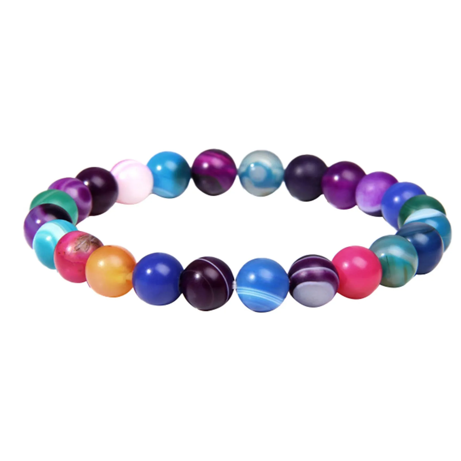 Браслет Из Эластичных Бусин С Драгоценными Камнями Украшения Натуральной