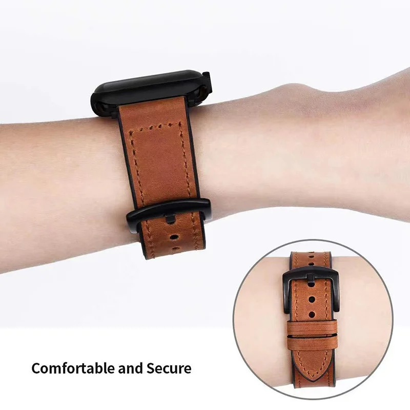 Leather Strap for Apple Watch Band 44mm 40mm 45mm 41mm 38mm 42mm Single Tour Watchband Bracelet IWatch Series 5 4 3 6 Se 7 Band