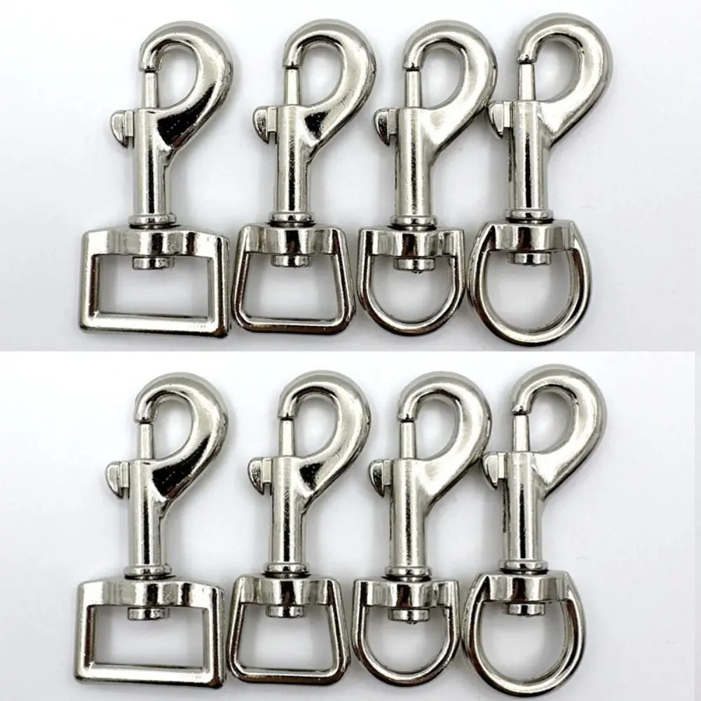 

3pcs Rotating Traction Buckles Zinc Alloy Snap Hook Trigger Clips for Keychain Luggage Hardware Accessories Pet Traction Buckle