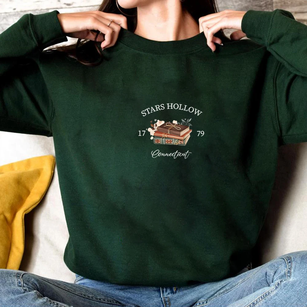 

Stars Hollow Connecticut Sweatshirt 1779 Hoodie Gilmore Girls Shirt Fall Vibes Sweater Autumn Shirts Luke's Diner Sweatshirt