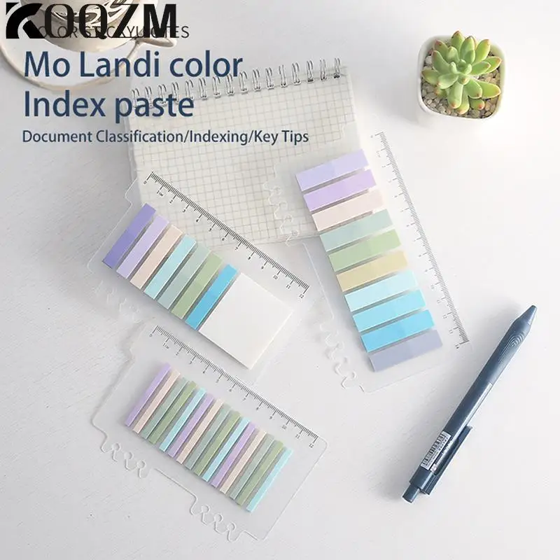 

200 Sheets Sign Labels Neon Page Markers Paper Index Bookmarks Sticky Notes Stationery Convenience Stickers Sticky Notes Index