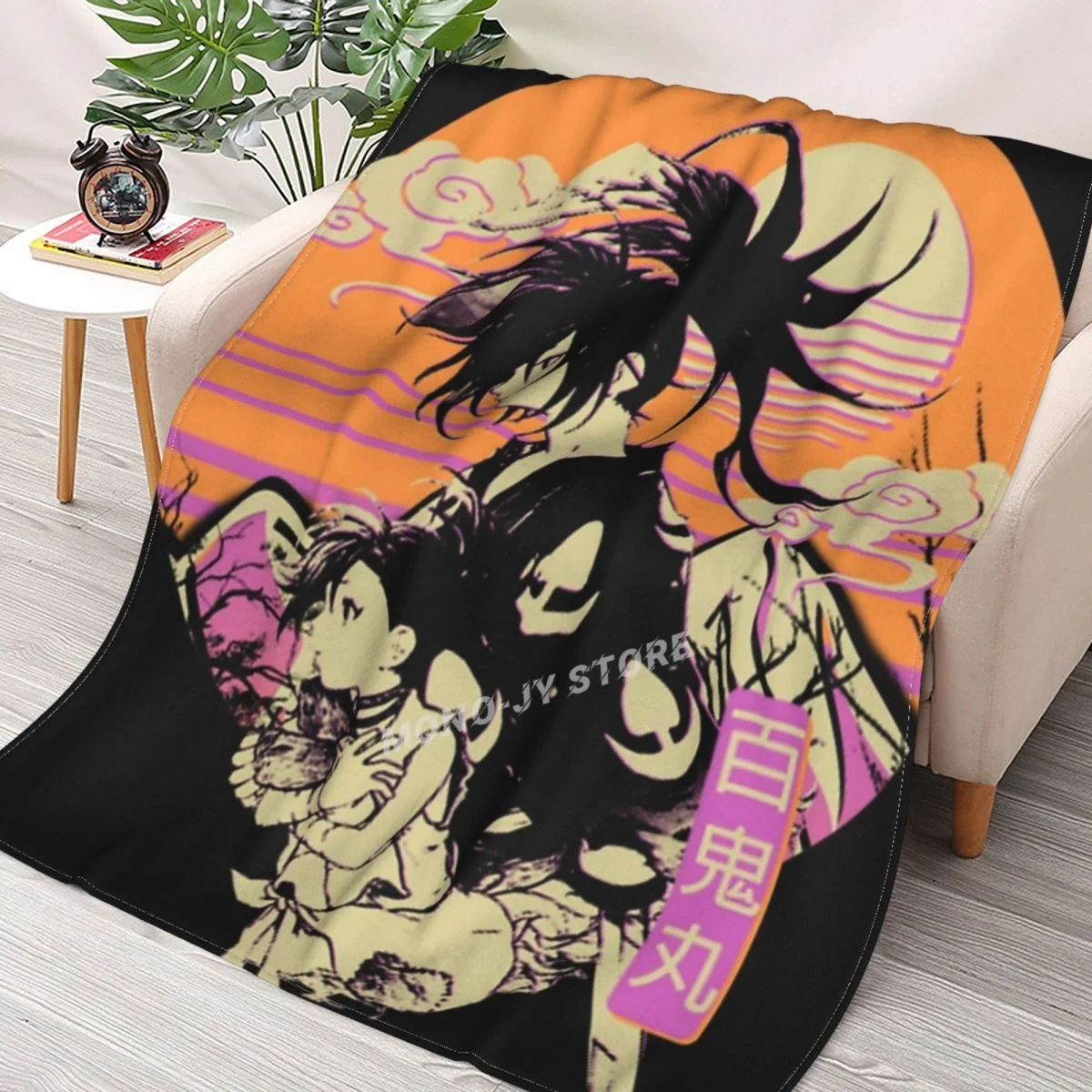 

& Dororo &-Аниме экшн плед одеяло шерпа одеяло постельное белье мягкое одеяло s