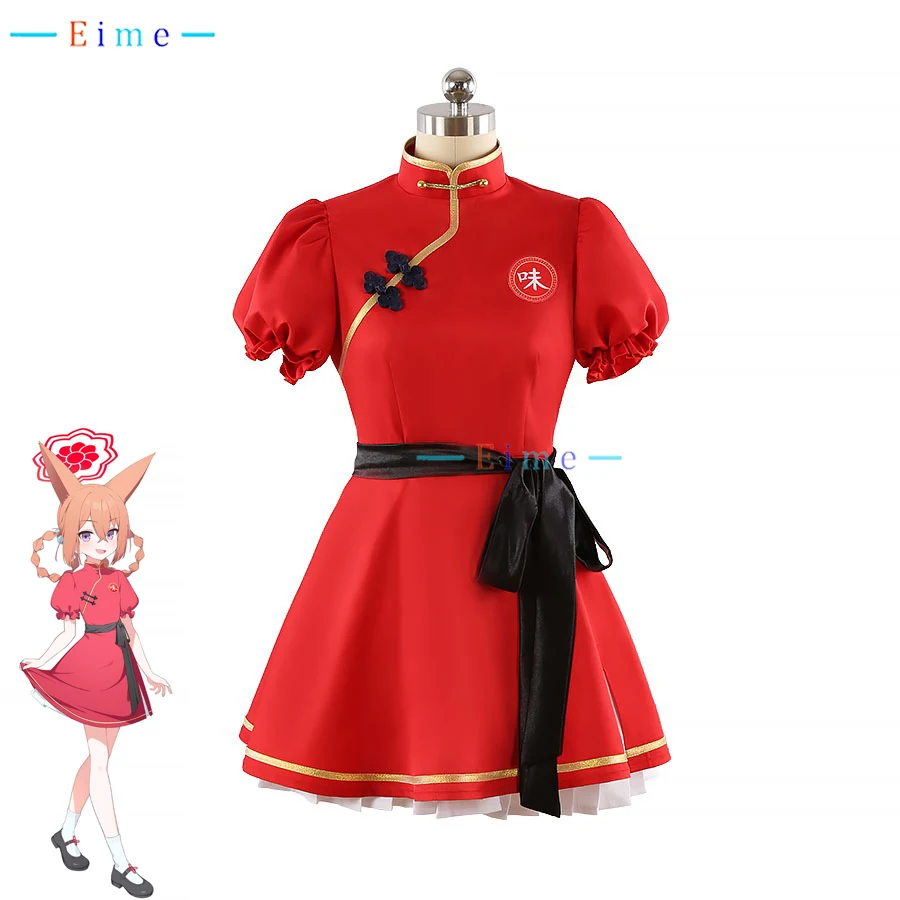 Akeshiro Rumi Косплей Костюм Игра Синий Архив Платье Аниме Одежда Хэллоуин