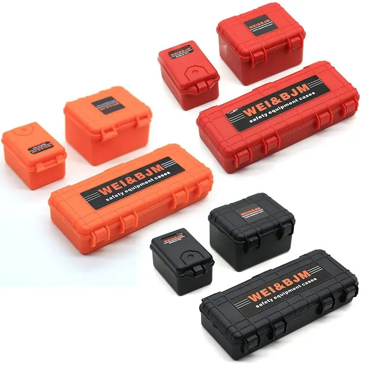 Фото LJF масштаб 1/10, RC Rock Crawler, модификация, аксессуары, имитация багажа, эластичная сетка, декоративные детали, простая установка №4