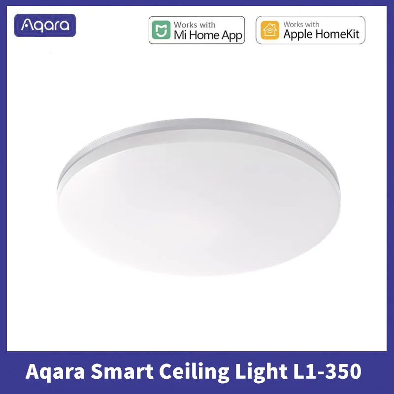 Aqara-luz de techo inteligente para el hogar, lámpara Led con ajuste de temperatura de Color, Zigbee 3,0, funciona con Apple Homekit, Mijia APP para dormitorio