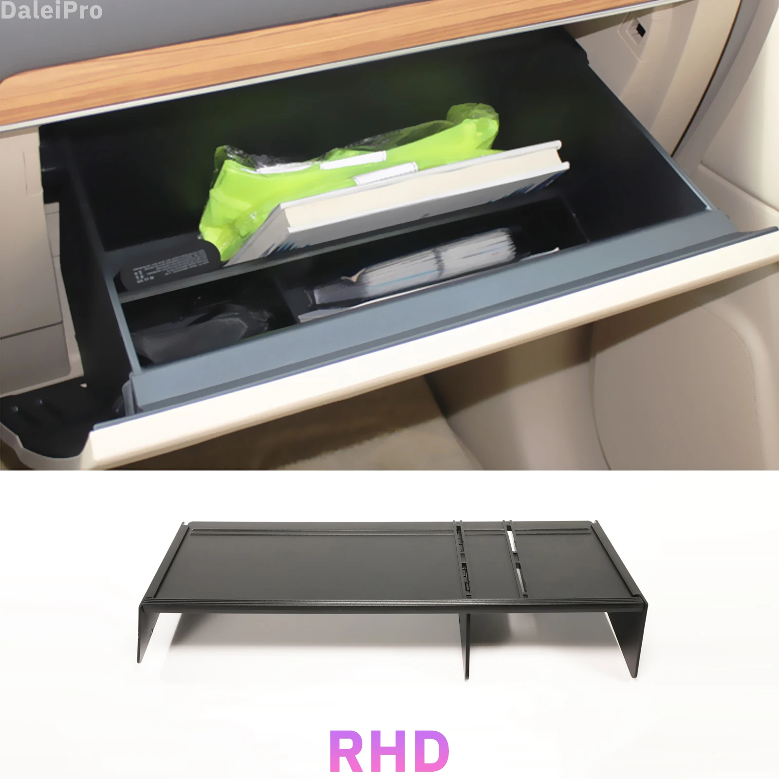 

Для Toyota Land Cruiser Prado LC150 J150 FJ150 2010-2018 автомобильное отделение для перчаток, органайзер-разделитель, ящик для хранения Prado