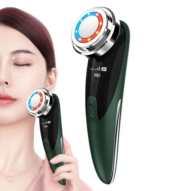 

Массажер для лица, устройство для лифтинга лица, вибрация, Радиочастотное омоложение, радио мезотерапия, устройство для лифтинга лица, инструмент для красоты