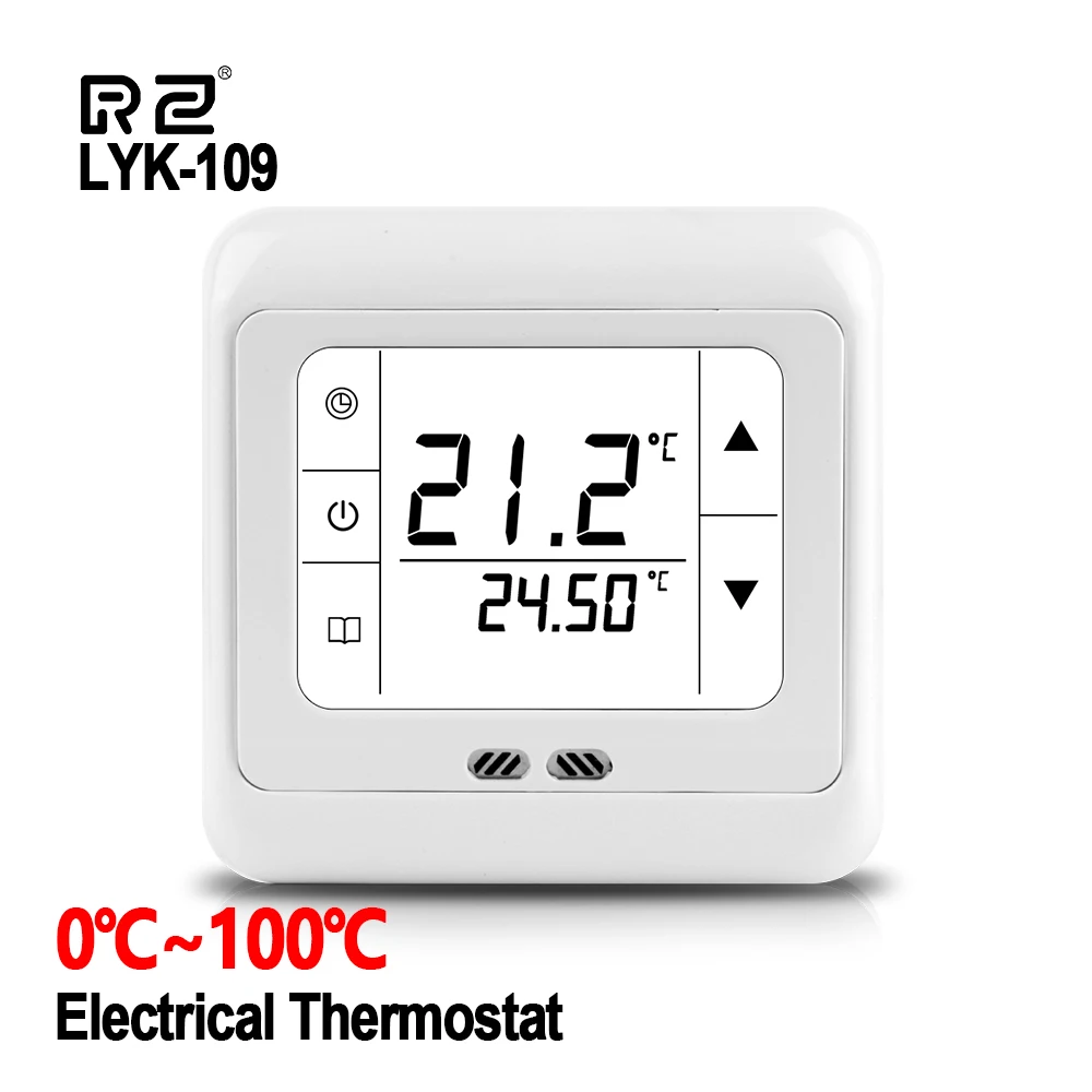 Regulator Weekly Programmable Room Floor Heating Thermostat 