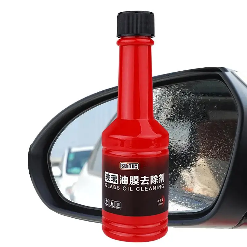 

Car Glass Cleaner Auto Oil Film Stain Remover Automobile Windshield Waterproof Degreasing Water Spot Cleaning Agent 150ml