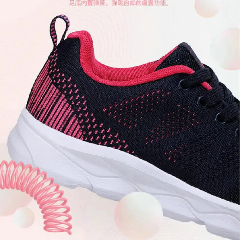 2023 Women Sport Shoes Fashion Platform Sneakers Ladies Spring Winter Flats Running Shoes Woman Nice Training Zapatillas Hombre
