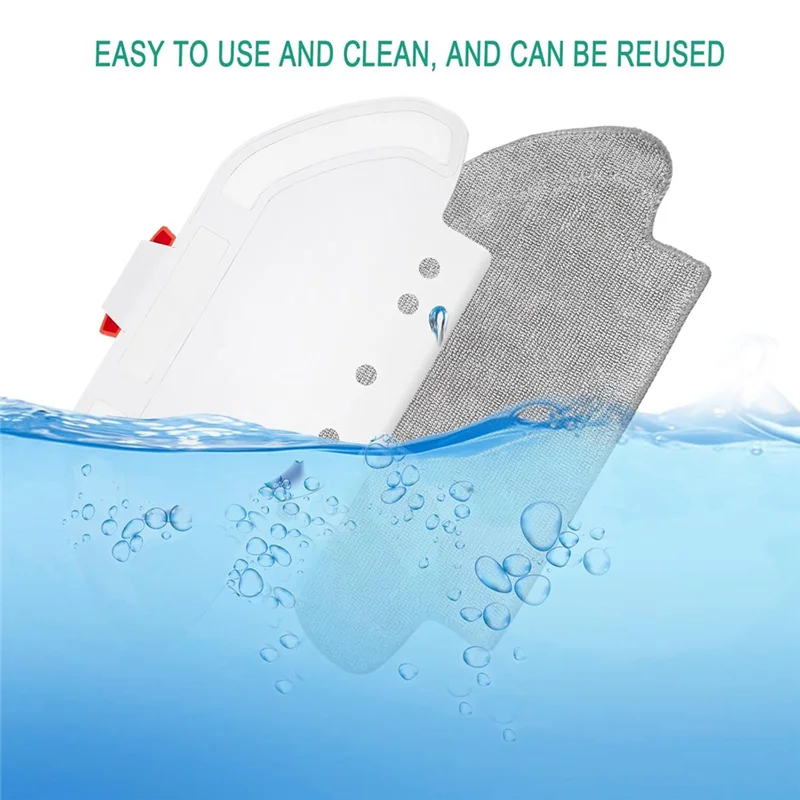Фото ~【В наличии】Для Xiaomi Mi Robot Vacuum Mop 2S, Mop Pro, Mop P, S12, S10 EU, STYJ02YM, Для Viomi V2 Pro, V3 SE, Держатель салфеток для швабры №4
