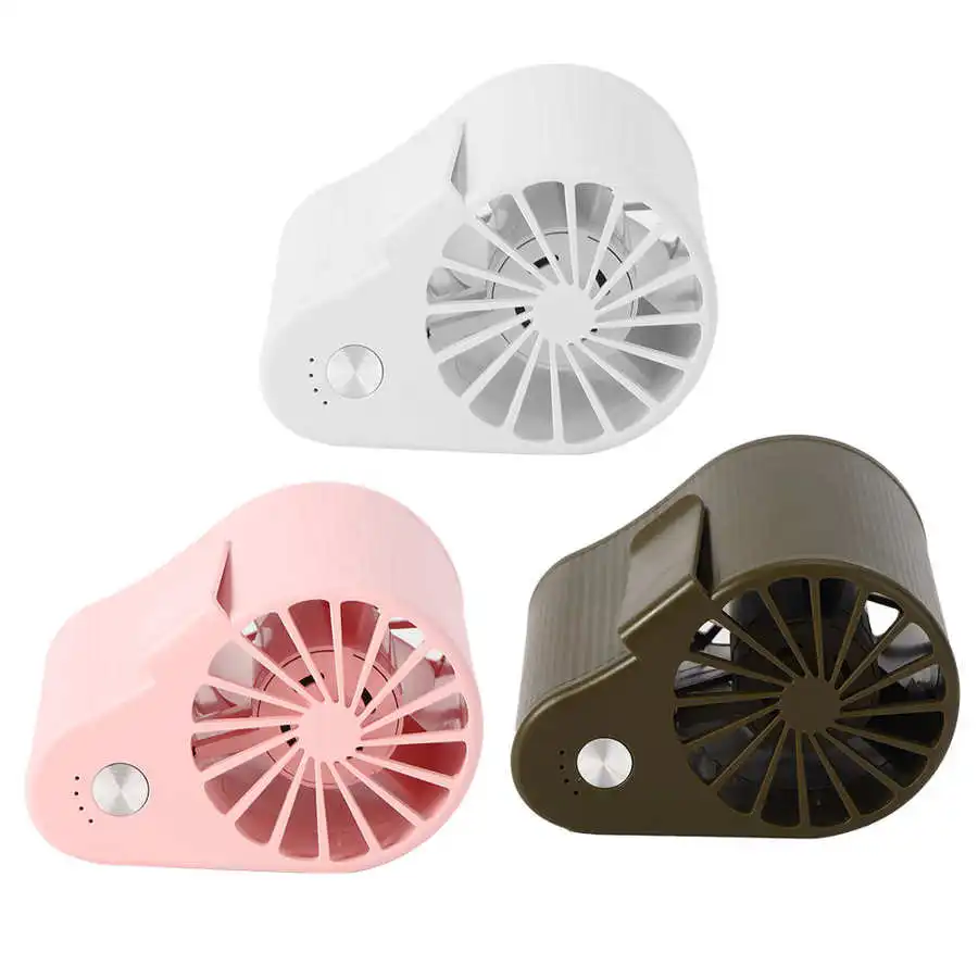 

1pcs Portable Mini Fan 3 Speed Adjustable Fans USB Rechargeable Desk Outside Travel Small Air Conditioner for Summer