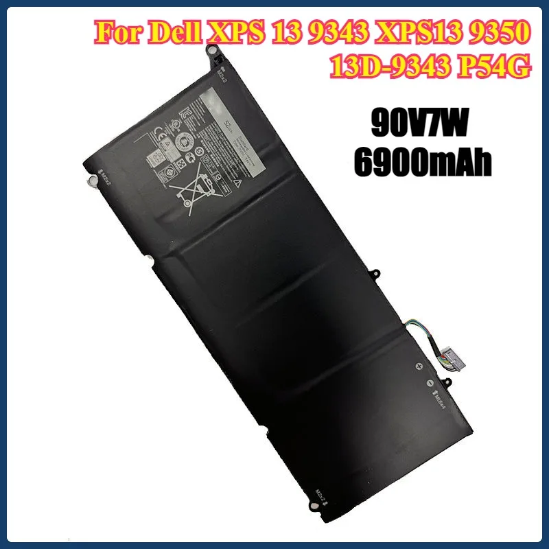 Аккумулятор для ноутбука 90 В 7 Вт JHXPY JD25G 090 Dell XPS 13 9343 XPS13 9350 13D-9343 P54G 0N7T6 5K9CP RWT1R 0DRRP 56