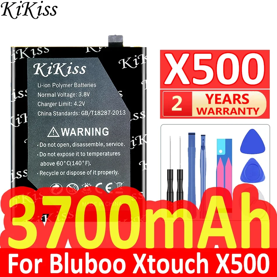

3700mAh KiKiss Powerful Battery X 500 For Bluboo Xtouch X500 Mobile Phone Batteries