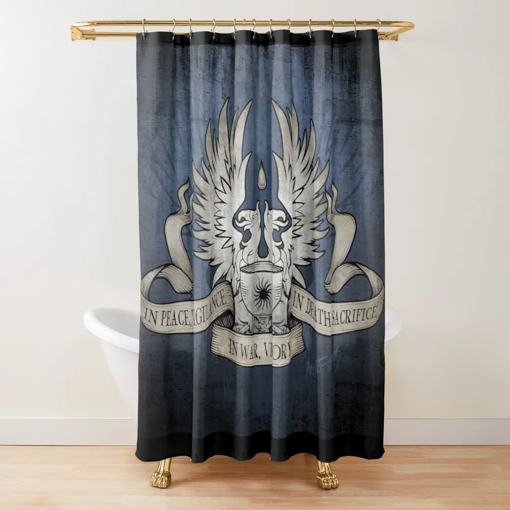

Dragon Age: Grey Warden Motto Luxury Novelty Elegant Bathroom Furniture Waterproof Outdoor Shower Curtains