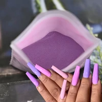 50gbag dip powder colorful acrylic powder nail dust 115colors chrome nail powder dipping powder pigment for nails tools fd138