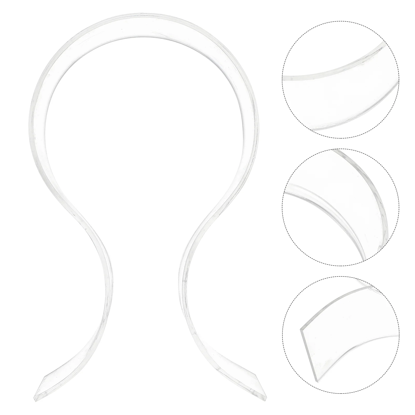 

Stand Headset Headphone Acrylic Rack Desktop Display Gaming Clear Desk Eartransparent Bracket Holdershape U Hanger