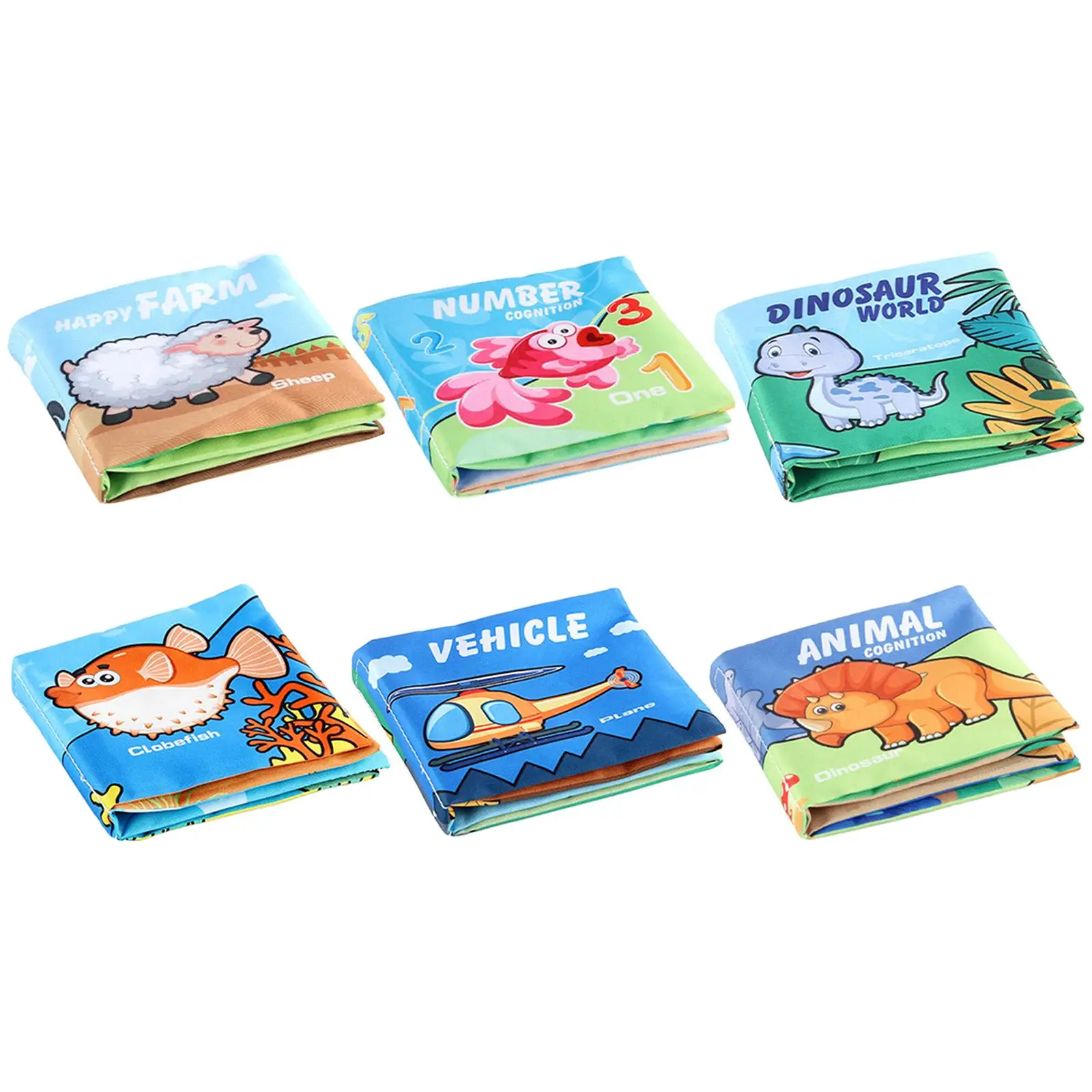 

6 Pieces Baby Early Educational Learning Toy for Toddlers Kids