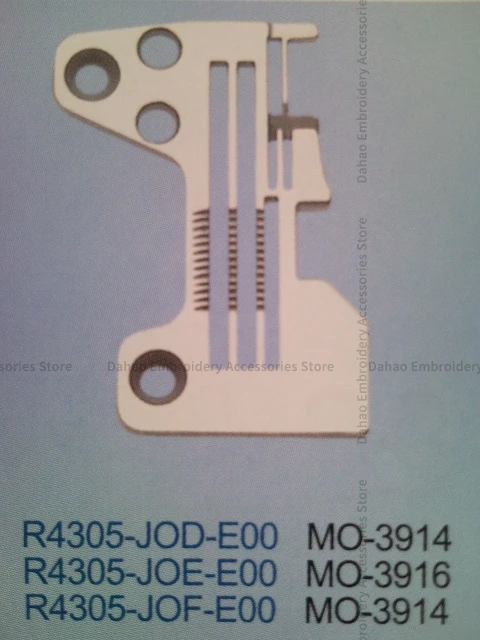 1 шт. R4305-JOD-E00 R4305-JOE-E00 R4305-JOF-E00 игольная пластина четырехпоточная железная для