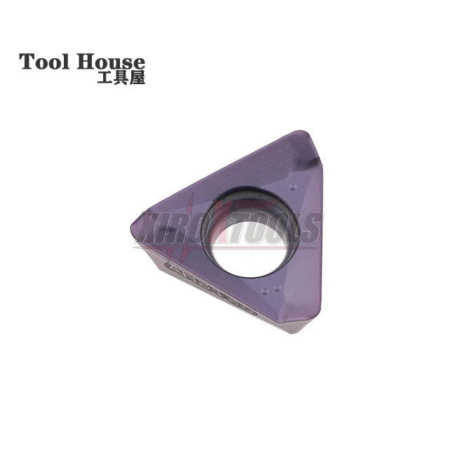 

Tungaloy CNC cutter TOMT100408PDER-MJ AH3135 steel stainless steel