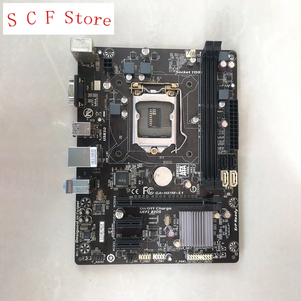 

Для Gigabyte H81 Socket LGA 1150 DDR3 16G USB 2,0 3,0 Micro-ATX UEFI настольная материнская плата